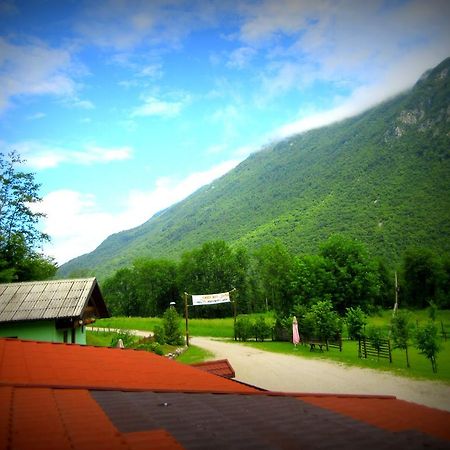 Kamp Rut Hostel Kobarid Exterior photo