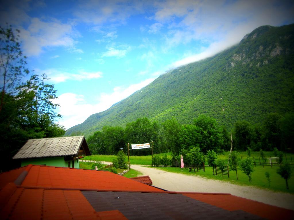 Kamp Rut Hostel Kobarid Exterior photo